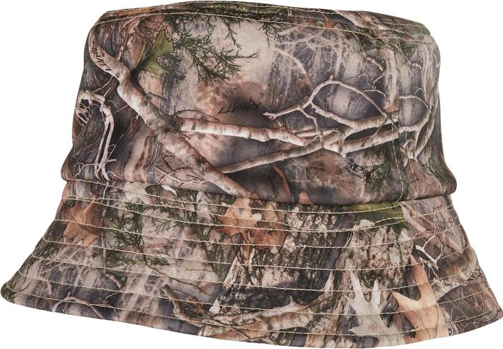 Actual product image Flexfit Sherpa Real Tree Camo Reversible Bucket Hat - 15823 (One size)