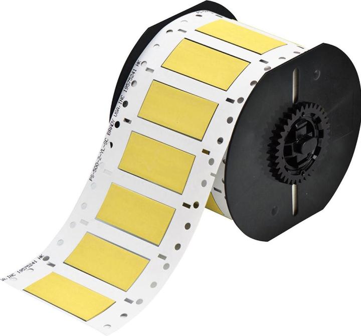 Produktbild Brady B33-500-2-342YL, Permasleeve, Polyolefin, Gelb, 50.80 x 21.62 mm, für Durchmesser 4.75 - 11.