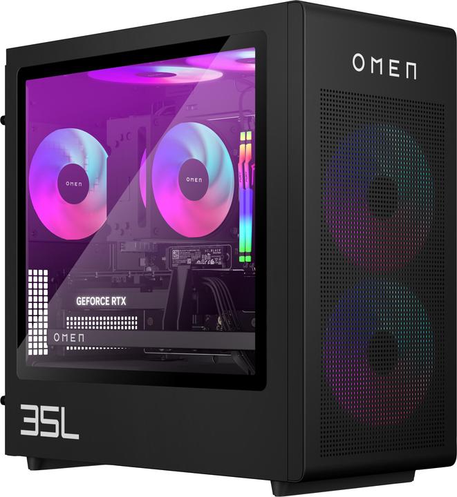 Produktbild HP Omen 35L GT16-0748nz (Intel Core i7-14700F, 32 GB, 2000 GB, GeForce RTX 4080 SUPER)