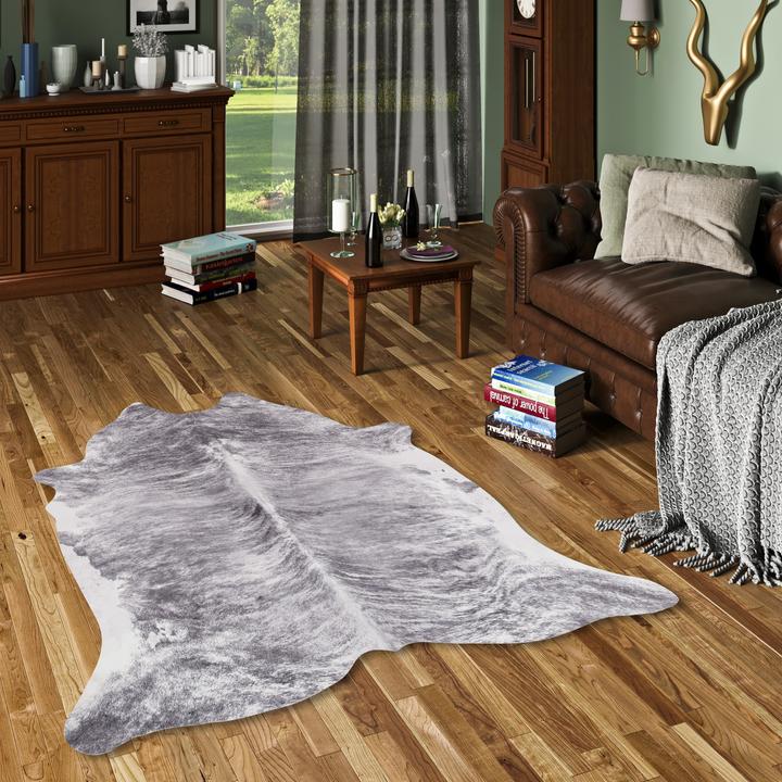 Produktbild Pergamon Kunstfaser Teppich Rinderfell (125 x 160 cm)