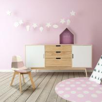 Actual product image Home Deco Kids patchwork chair child leonie pink (Child seating group)