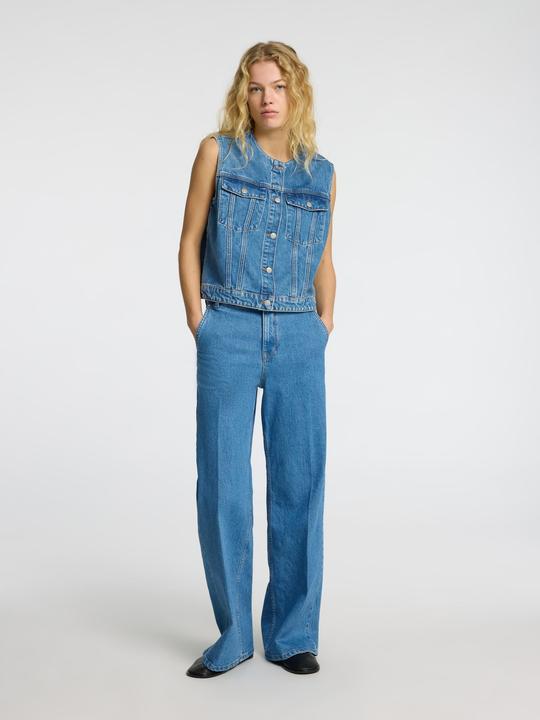 Actual product image Selected Femme Extra Wide Fit Jeans (W26/L32)