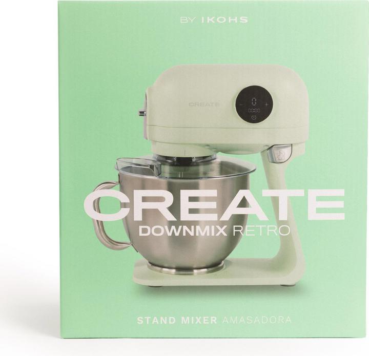Actual product image Create Downmix Retro Mixer-Food processor (1200 W)