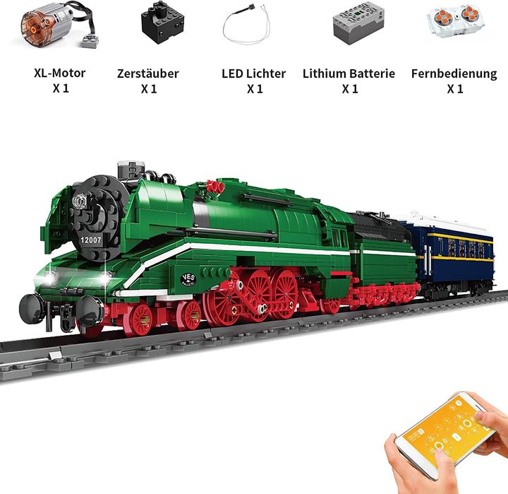 Image du produit Mould King BR18 201 Express Locomotive à vapeur
