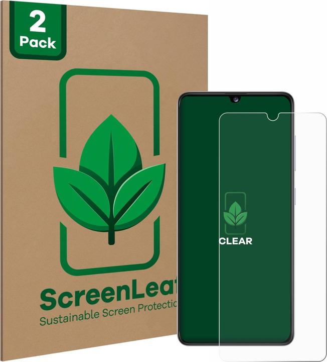 Image du produit ScreenLeaf Film de protection durable Protection d'écran Film clair transparent (2 pièce(s), Samsung Galaxy A41)