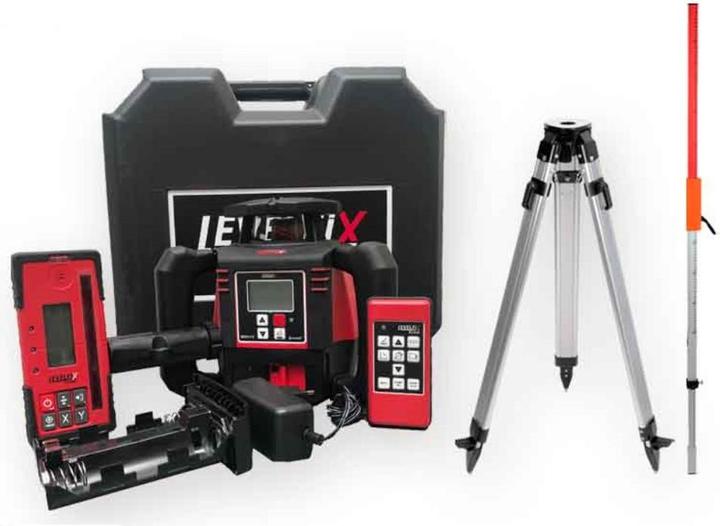 Actual product image Levelfix 554800 860HVS Roter Baulaser mit digitaler Doppelneigung