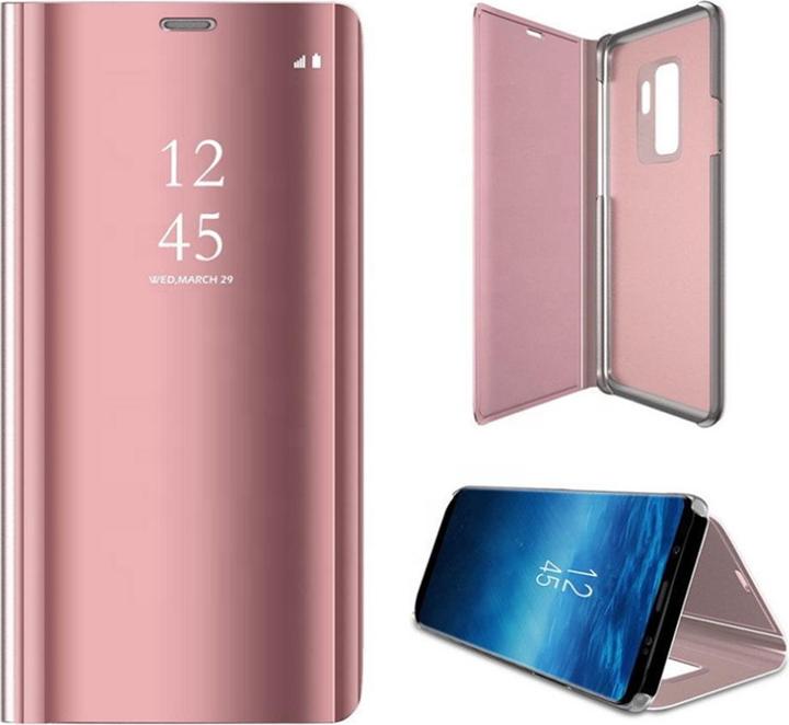 Image du produit OEM Etui Smart Clear View pour Xiaomi Redmi Note 7 rose (Xiaomi Redmi Note 7)