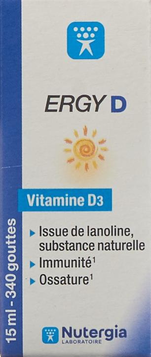 Immagine prodotto Nutergia Ergy D liq (1 Pezzo/i, Goccia, 49 g)