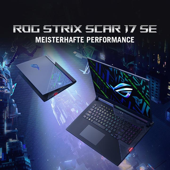 Actual product image ASUS ROG Strix Scar 17 RTX 4080 (17", AMD Ryzen 9 7945HX, 32 GB, 1000 GB, CH)