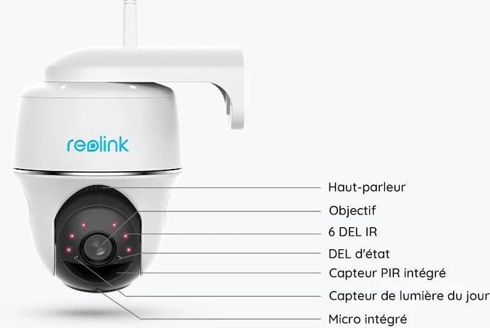 Image du produit Reolink Argus PT + Solarpanel (2560 x 1440 Pixels)