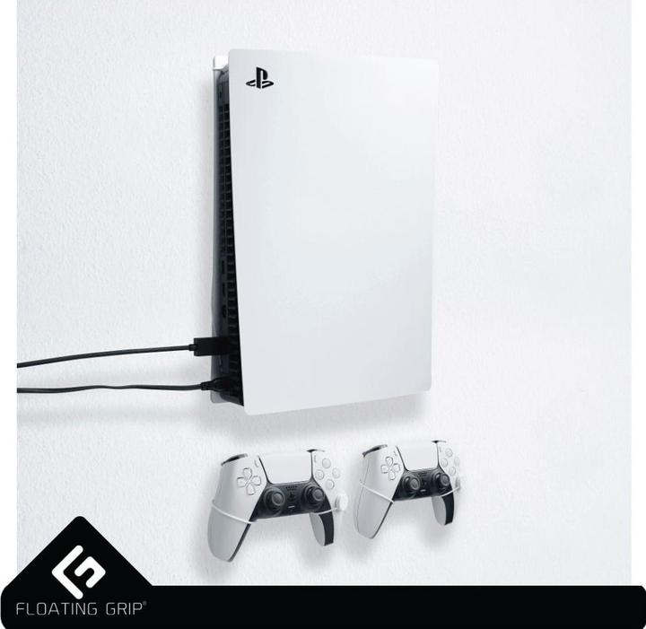 Actual product image Floating Grip Playstation 5 Wall Mounts by (PS5)
