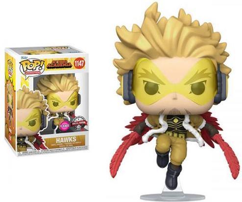 Actual product image Funko Pop! My Hero Academia Hawks Flocked (1147) EXM