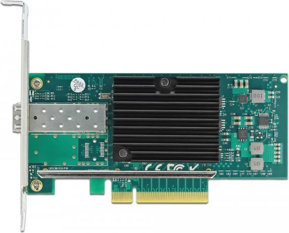 Image du produit Delock Carte PCI Express vers 1 slot SFP+ 10 Gigabit LAN (Ethernet, RJ45)