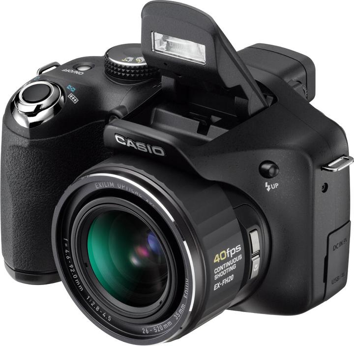 Actual product image Casio Exilim EX-FH20, 9 million pixels, 20x optical zoom (1/2,3'')