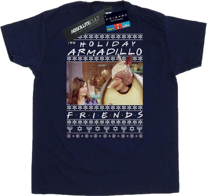 Friends Fair Isle Holiday Armadillo TShirt (3XL)