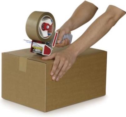 Produktbild tesa Packband braun 3er Pack (50 mm)