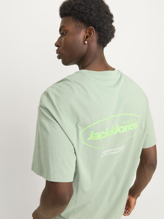 Actual product image Jack & Jones Jjebradley Graphic Tee Ss O-Neck Noos (L)