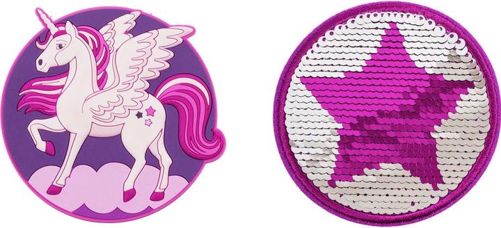 Schneiders Badges Pegasus + Star, 2 Stück (Zusätzliche Polsterung)
