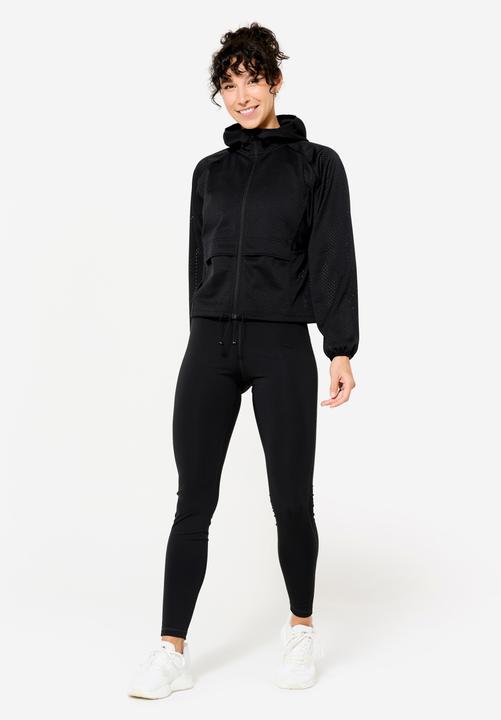 Produktbild Domyos Trainingsjacke Damen perforiert - Light schwarz (XL)