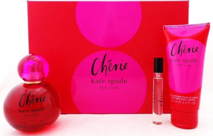 Image du produit Kate Spade Cherie 3 Pièces Eau De Parfum Coffret Cadeau pour Femmes Spray Femmes (Set parfum)