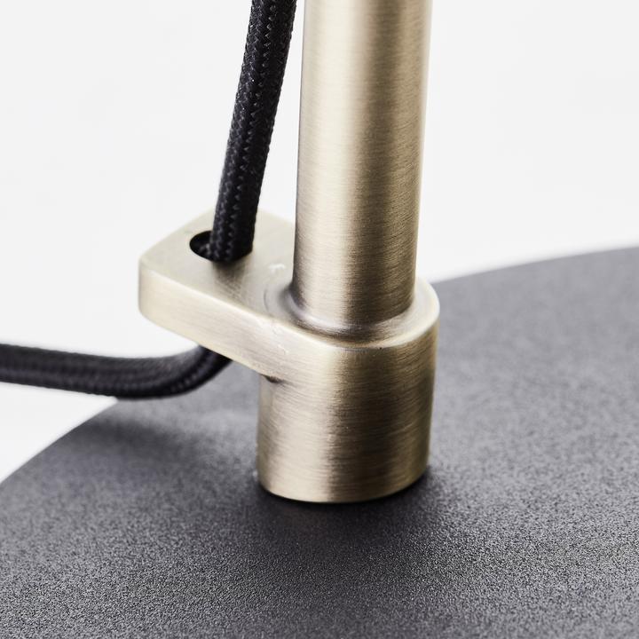 Produktbild Brilliant Annice Tischleuchte 52cm schwarz matt/messing gebürstet Mass: 52x43 (E14)