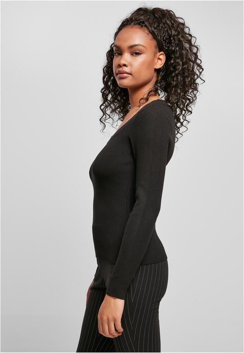 Actual product image Urban Classics Ladies Wide Neckline Sweater (XS)