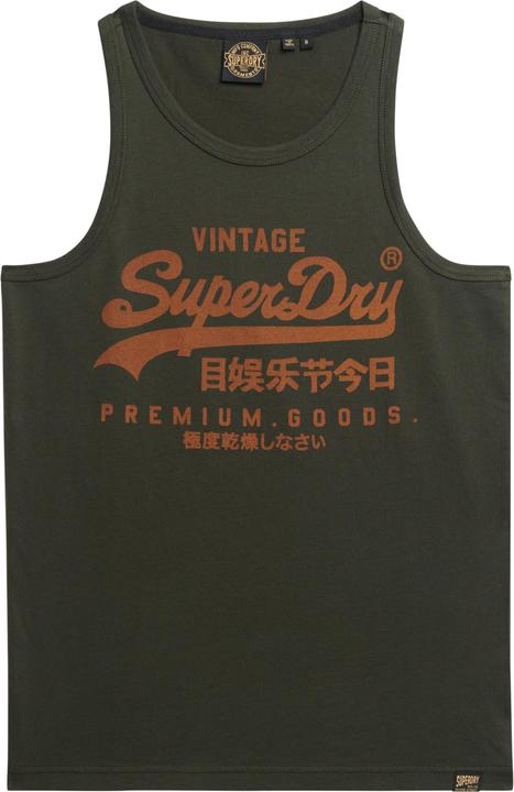 Superdry Klassisches Heritage Tanktop mit Vintage-Logo (XL)