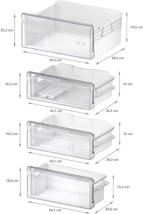 Produktbild Bosch Hausgeräte Einbau-Kühl-Gefrier-Kombination (290 l)