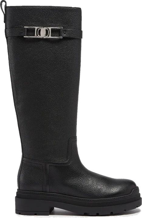 Actual product image Salvatore Ferragamo Leather Boots (37.5)
