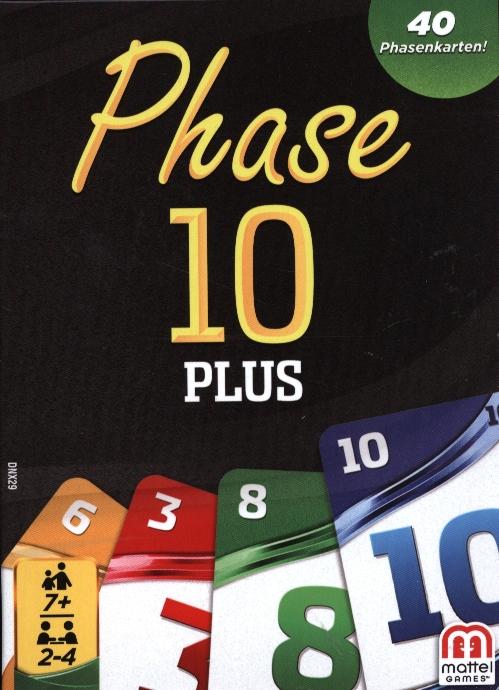 Produktbild Mattel Games Phase 10 Plus (Deutsch)