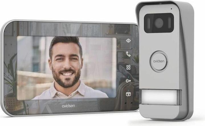 Image du produit Avidsen Interphone-portier vidéo MAYA filaire Kit complet aluminium (Filaire)