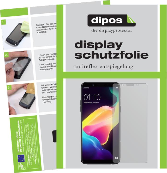 Produktbild Dipos Displayschutzfolie Antireflex (5 Stück, Oppo F5 Youth)