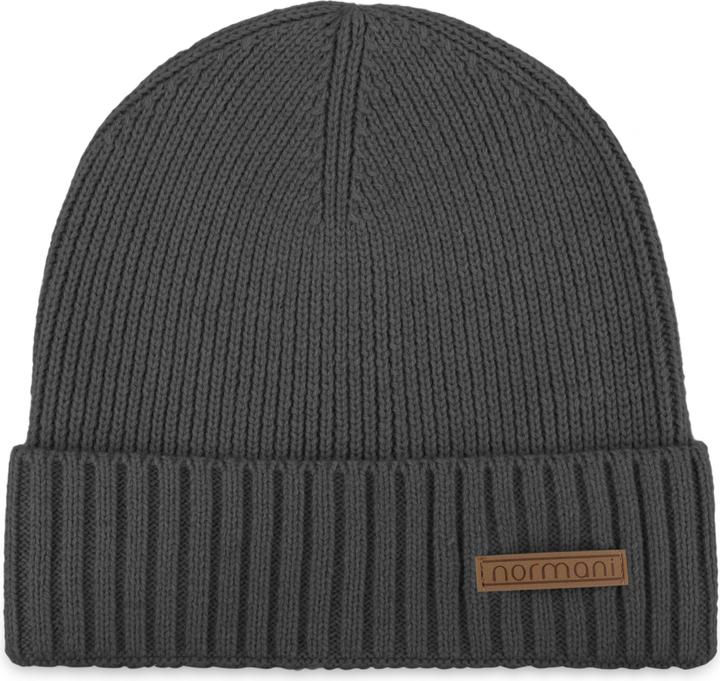 Actual product image Normani Winter set made of merino wool scarf and hat smooth Yuma - 9115