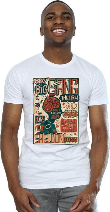 Immagine prodotto Big Bang Theory Maglietta homme - Poster infografico (L)