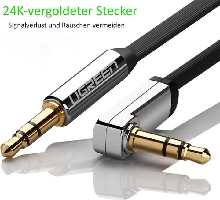 Image du produit Ugreen 3.5mm Klinke – 3.5mm Klinke (1 m, Jack 3,5 mm (AUX))