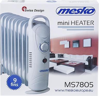 Produktbild Mesko MS7805 Elektrische Raumheizung Indoor ÖlHeizlüfter (1000 W)