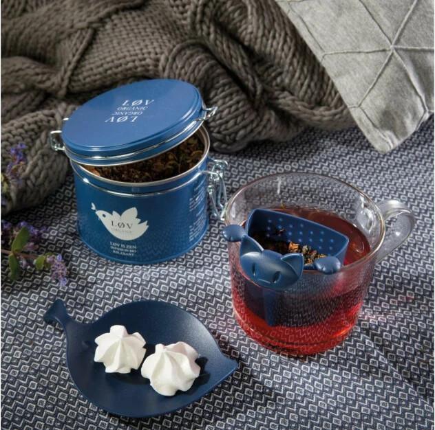 Produktbild Koziol Teesieb Miaou Queen Pink