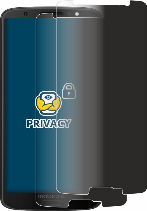Actual product image BROTECT Anti-spy privacy film Blue light protection film (2 Piece, Motorola Moto G6)