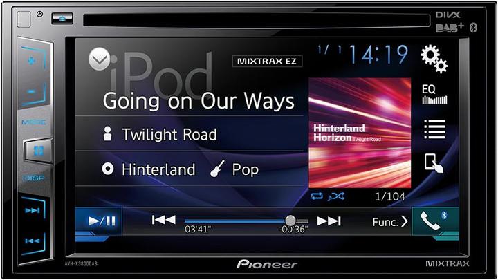 Produktbild Pioneer AVH-X3800DAB inkl. DAB Antenne