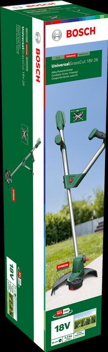 Actual product image Bosch Home & Garden UniversalGrassCut 18V-26 (Trim line)