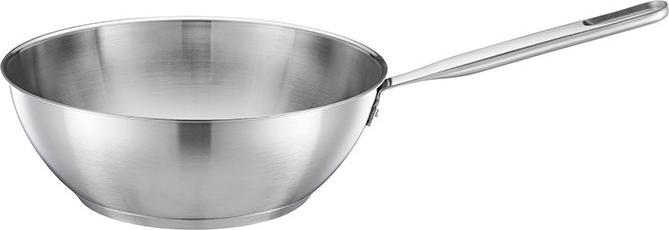 Fiskars All Steel Pure Wok (28 cm, Wok, Stainless steel)