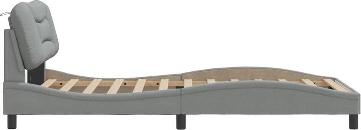 Image du produit VidaXL Cadre de lit avec tissu LED (100 x 200 cm)