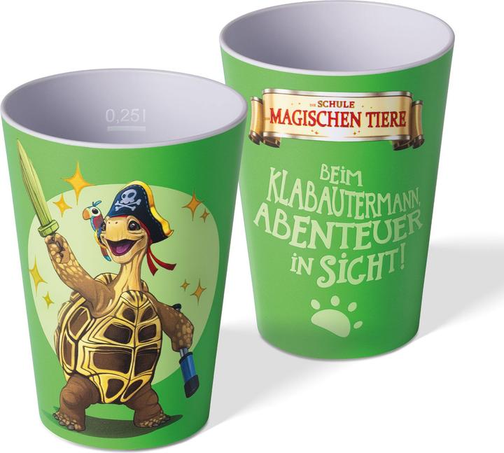 Actual product image Awave The school of magical animals - drinking cup set, 250 ml, made of rPET (0.25 l, 4 x)
