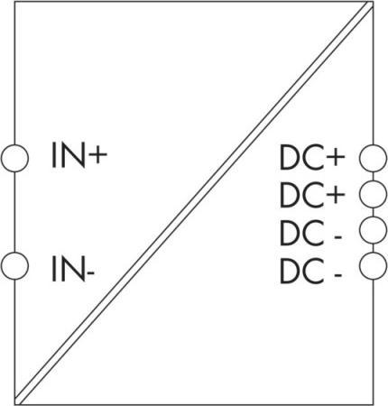 Image du produit Wago 787-1014 - Intérieur - 77 - 140 V - 48 W - 24 V - DC1-to-DC2 - 2 A