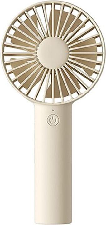 Actual product image Jisulife - Premium Handheld Fan Life1 Plus (FA21) - Portable, Type-C, 3 Speeds, 2000mAh - Brown