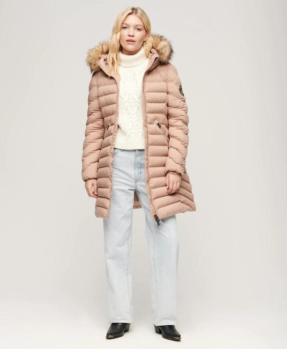 Actual product image Superdry 's id jacket fuji faux fur (M)