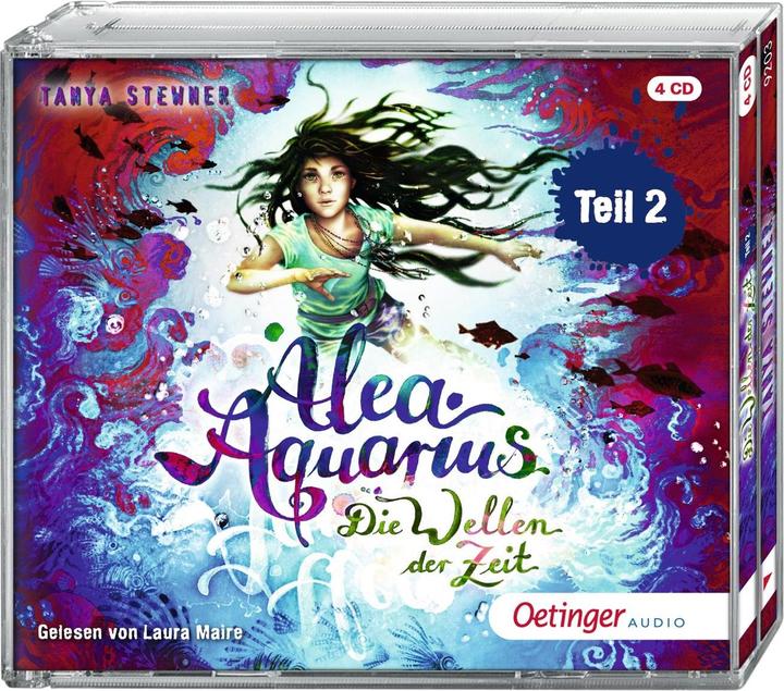 Actual product image Alea Aquarius 8 Part 2. The Waves of Time (Tanya Stewner, Laura Maire, Frank Gustavus, Claudia Carls, Guido Frommelt, German)