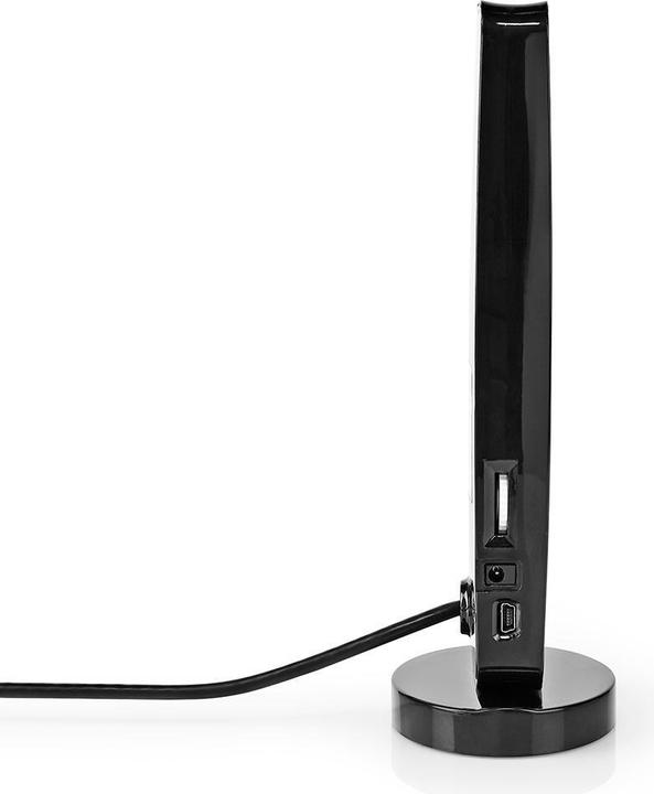 Produktbild Nedis Innenantenne Aktiv FM/UHF/VHF Empfangsbereich: 0-15 km LTE700 Verstärkung dBi (bei Antennenkab (Zimmerantenne, 28 dB, LTE, UKW / MW / LW)