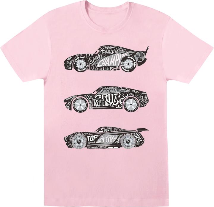 Disney Cars Text Racers TShirt (S)