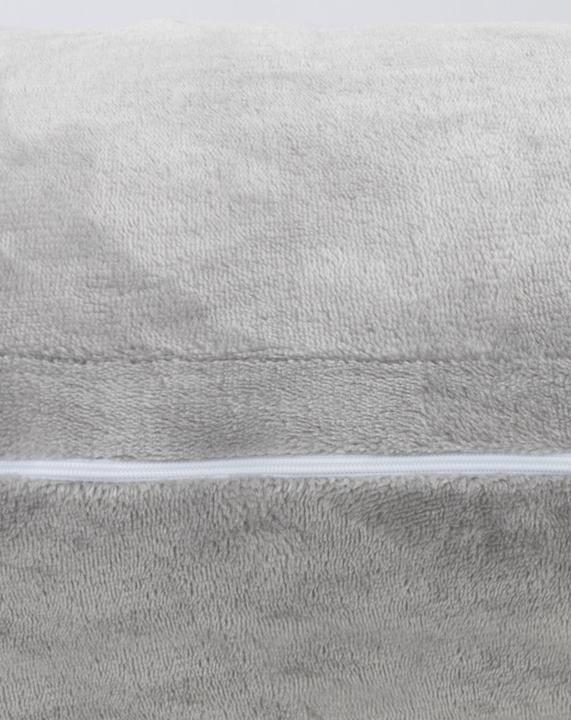 Image du produit Aspero Oreiller de corps Oreiller pour dormeur latéral avec housse en flanelle (76 x 150 cm)